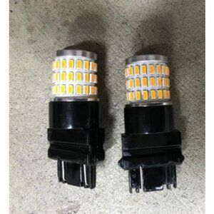 Set of 2 Newest 9-30V Super Bright Low Power 3157 4157 3057 3156 LED Bulbs